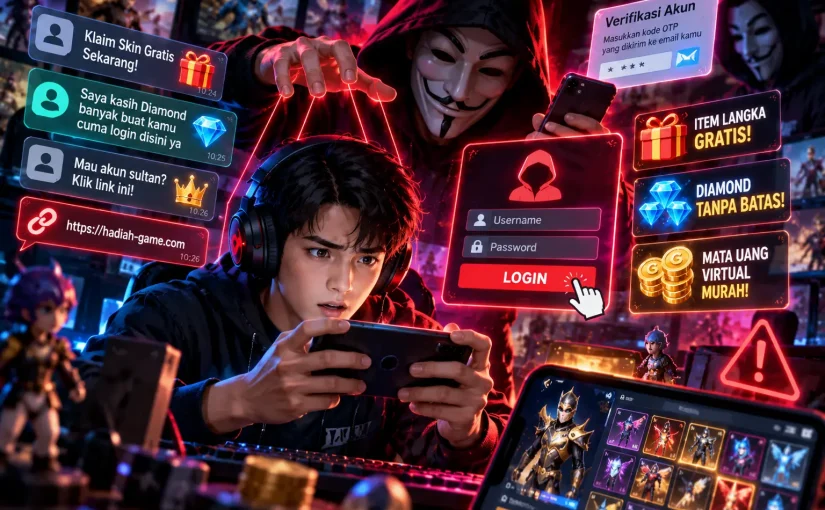 Apa Itu Social Engineering dan Mengapa Pemain Game Bisa Menjadi Targetnya?